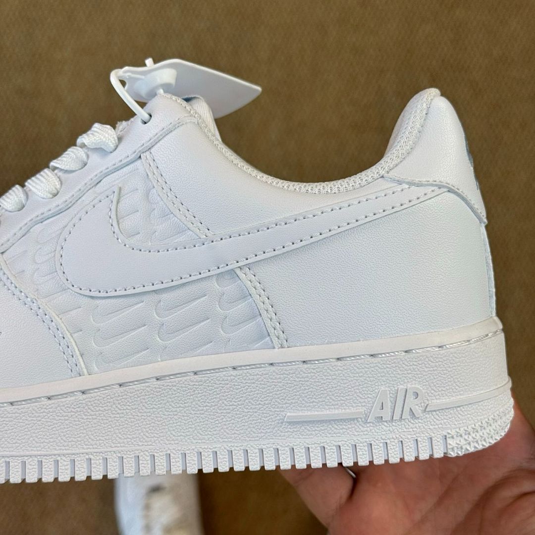 Nike Air Force 1 '07 LX White Metallic Silver Football Grey DV0788-100