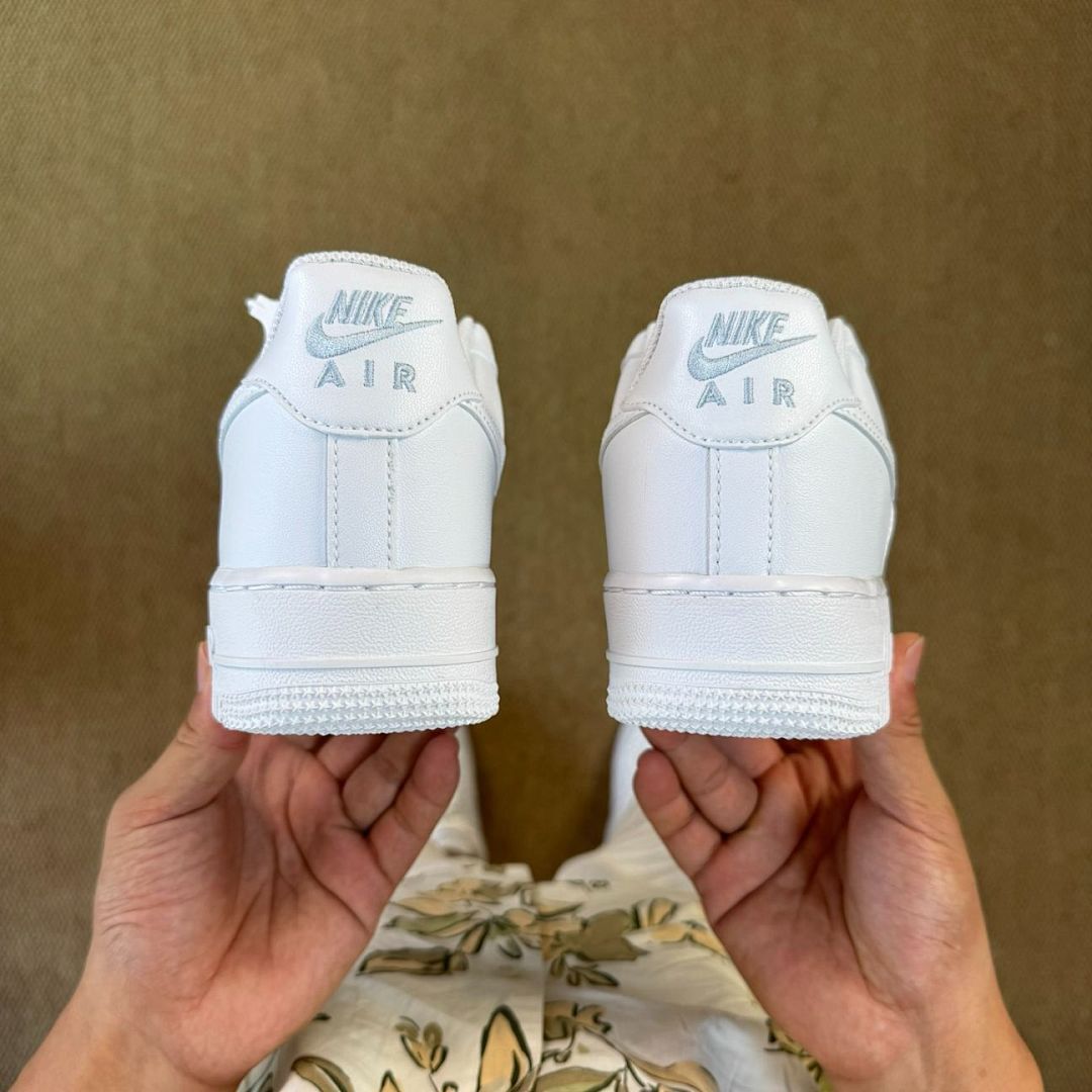 Nike Air Force 1 '07 LX White Metallic Silver Football Grey DV0788-100