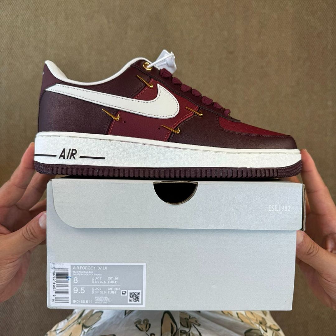 Nike Air Force 1 Low '07 'Dark Beetroot Metallic Gold' DV1234-600