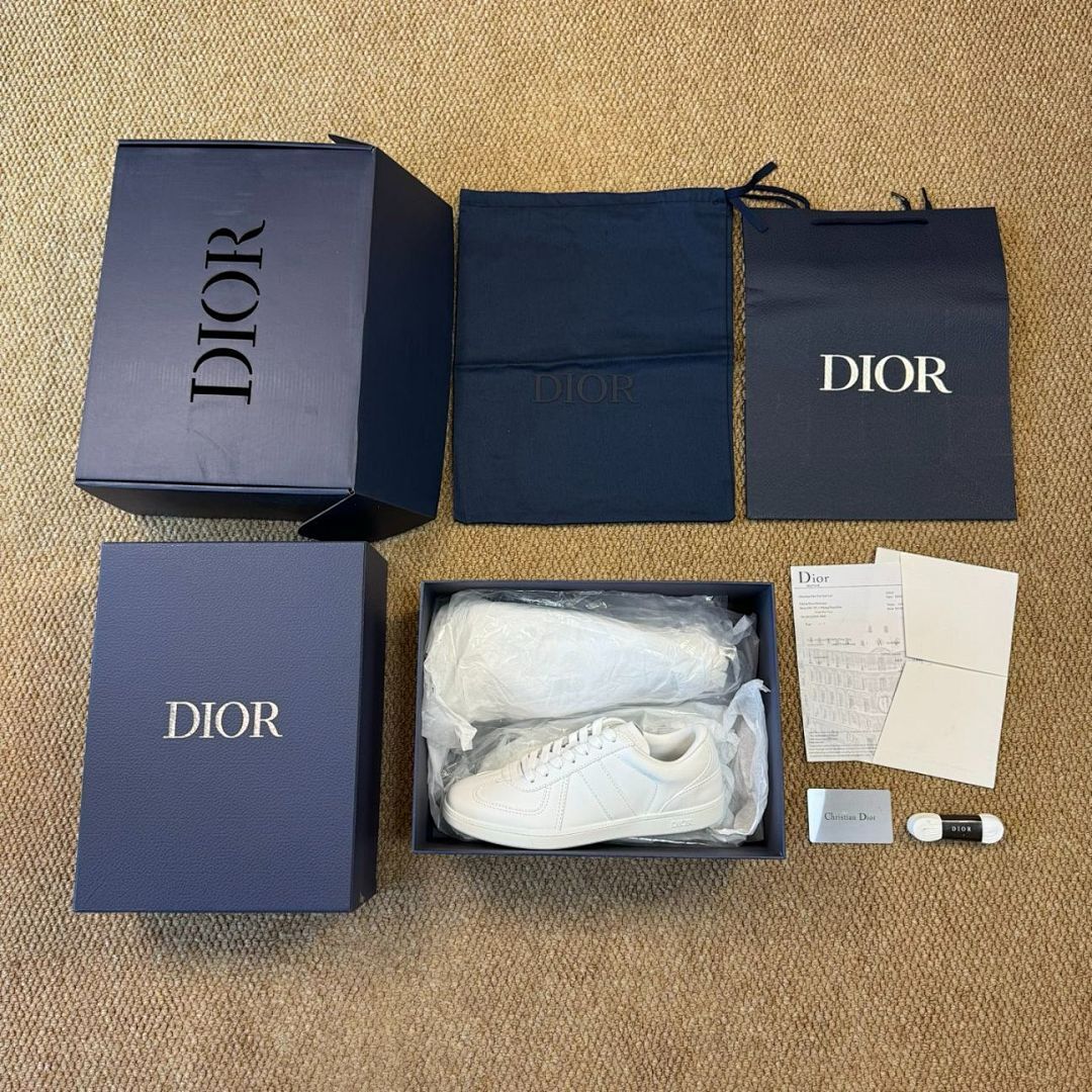 Dior B101 Sneaker White Calfskin 3SN272ZPM_H060
