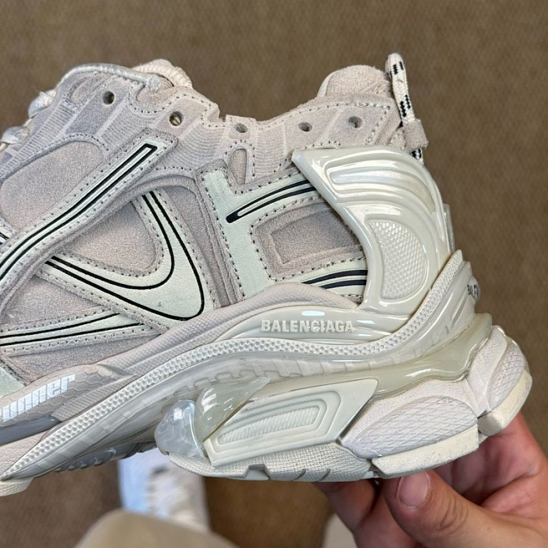 Balenciaga Runner Sneakers Light Grey