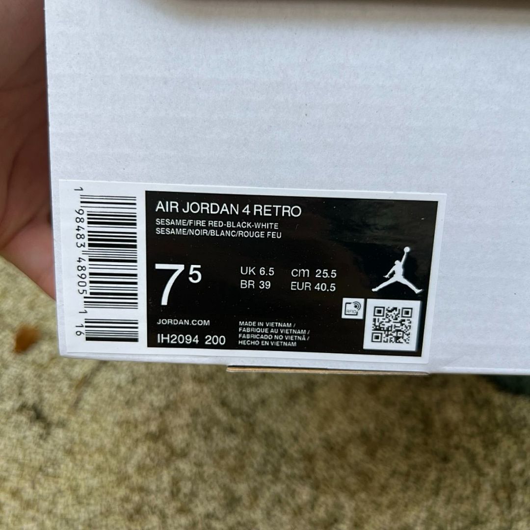 Air Jordan 4 Retro "Mushroom" AQ9129-200