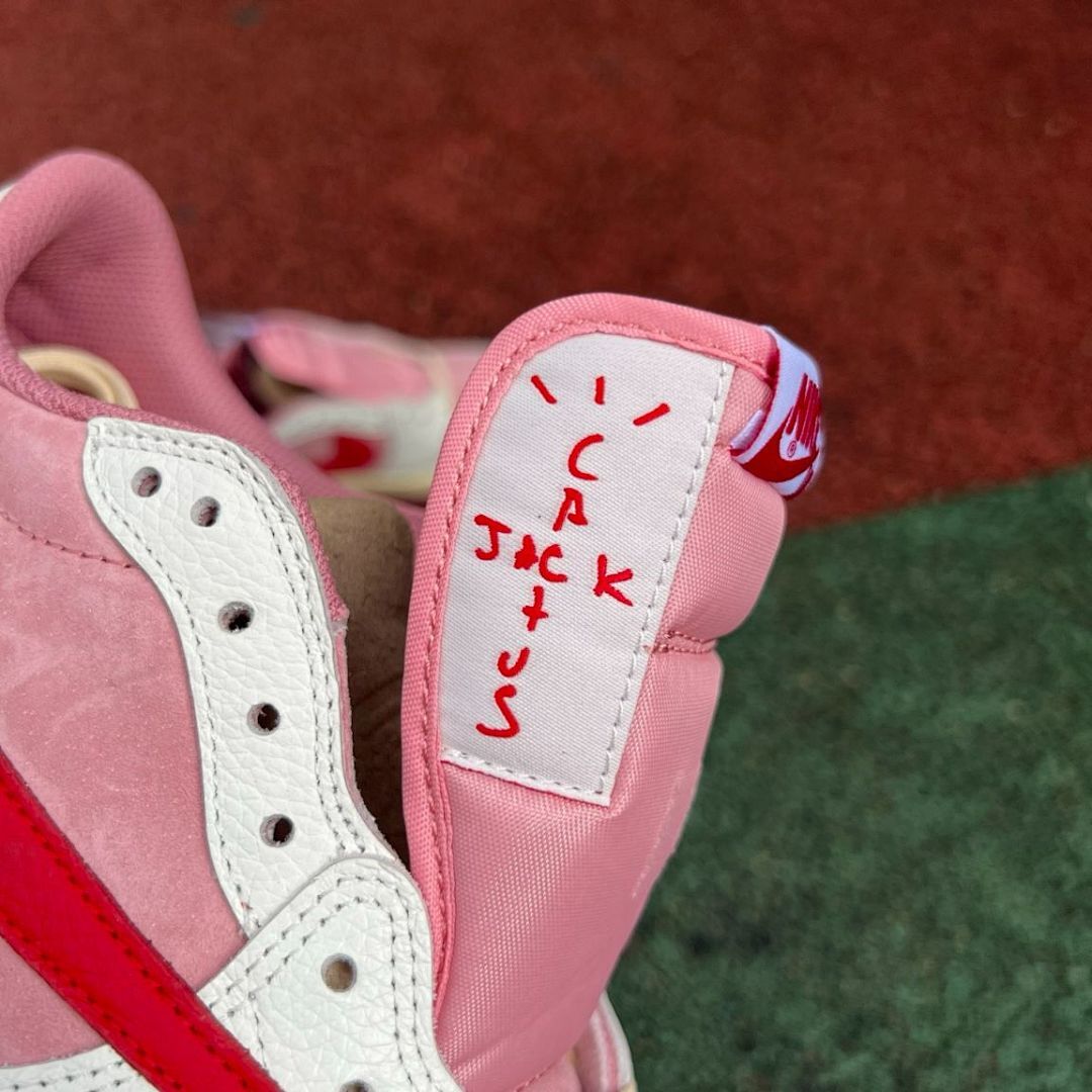 Air Jordan 1 Low Atmosphere University Red Sail