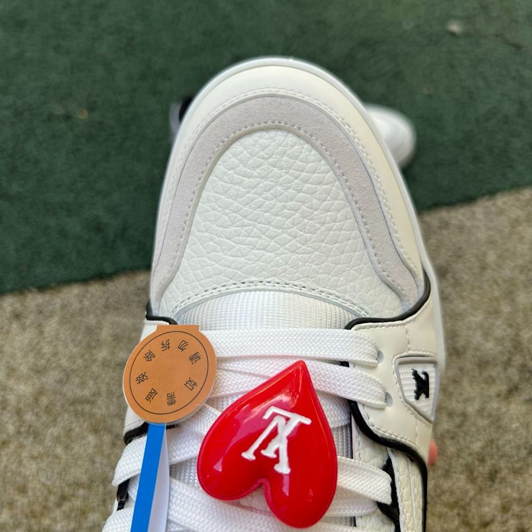 Louis Vuitton LV Trainer Sneaker White and Black