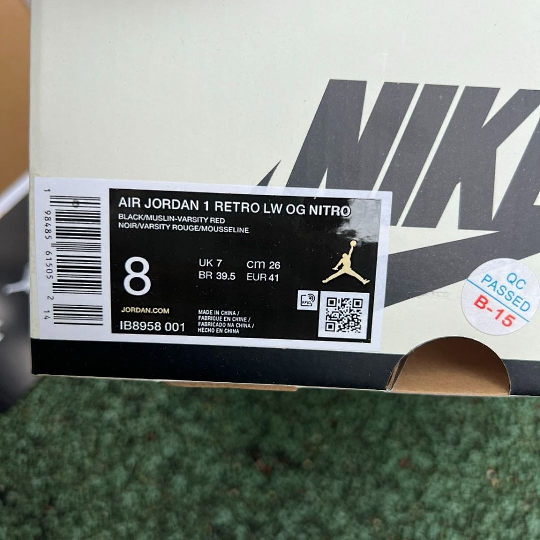 Travis Scott x Air Jordan 1 Low OG SP "Black Phantom" DM7866-001