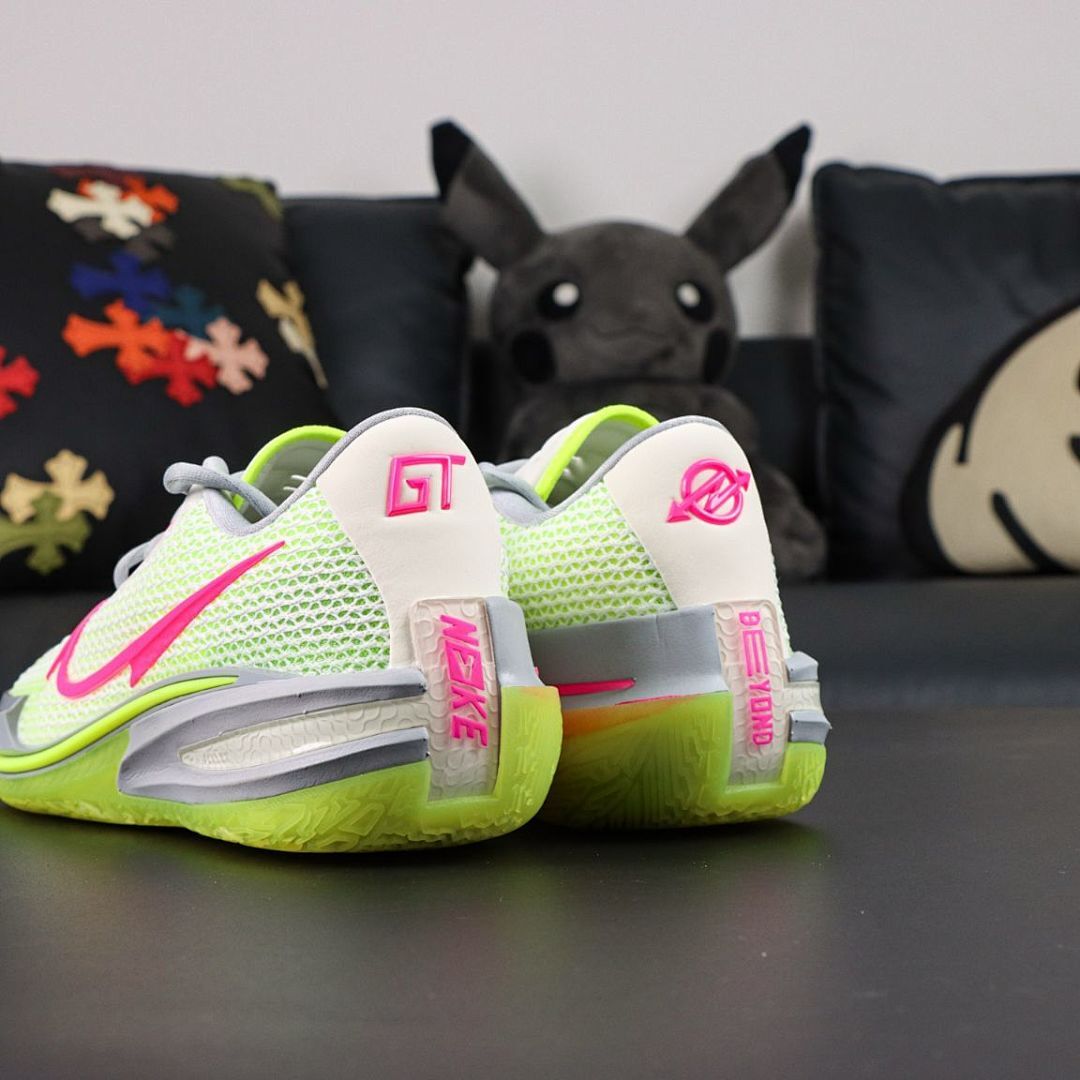 Nike Zoom GT Cut 2 White Volt Pink Blast FB2527-100