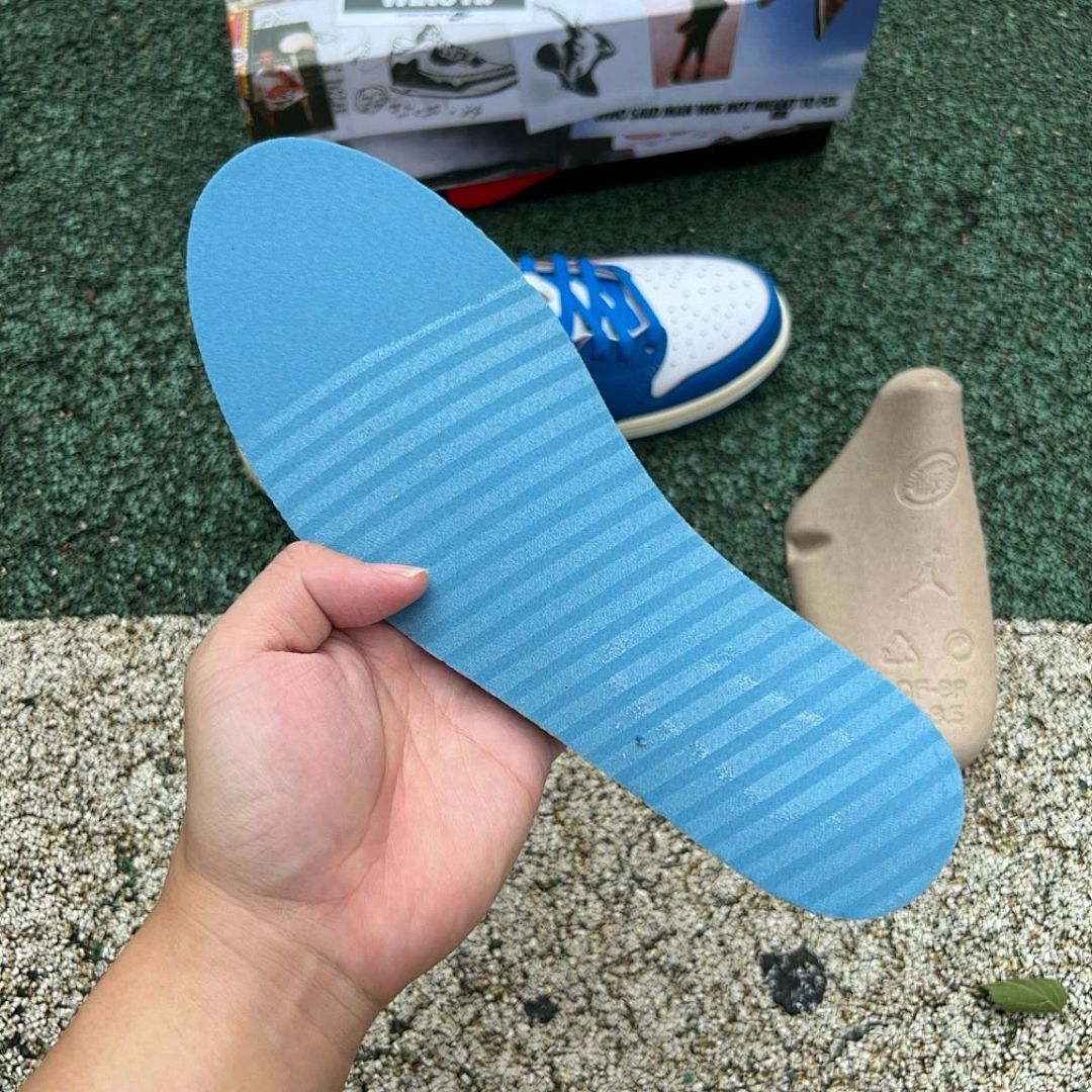 Union x Air Jordan 1 Low OG SP White University Blue Varsity Red FJ0870-100