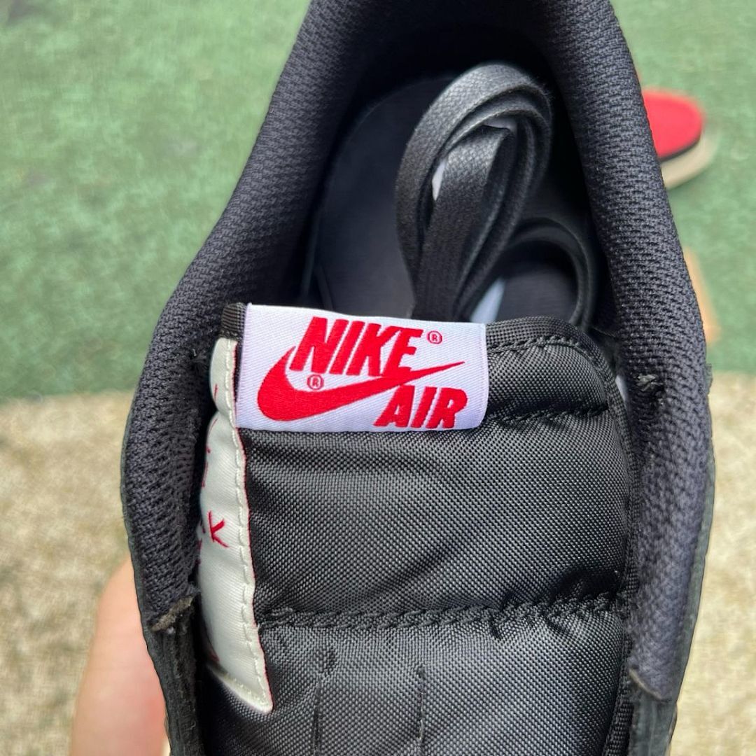 Travis Scott Air Jordan 1 Low OG Sample Black Red