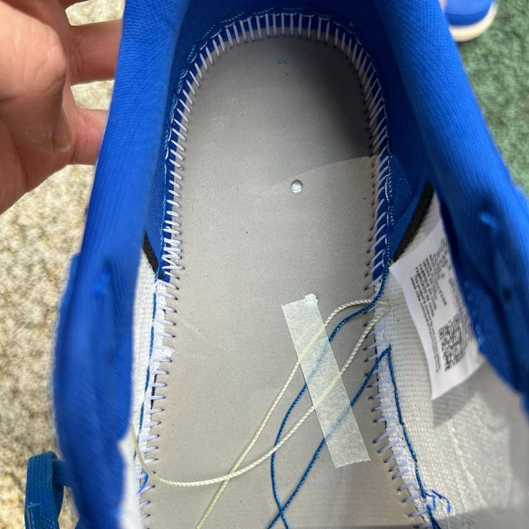 Travis Scott x fragment design x Air Jordan 1 Low OG 'Military Blue' Sample