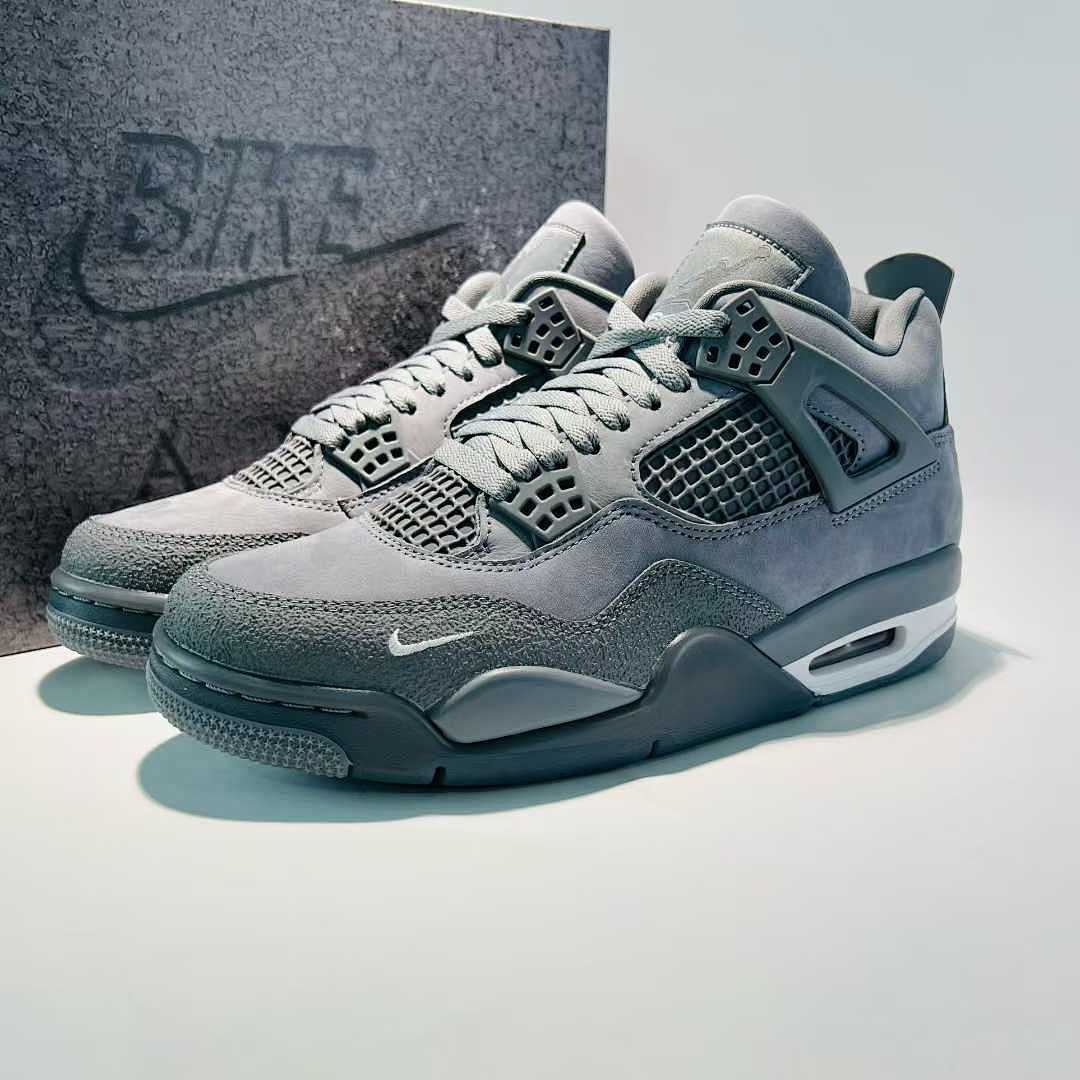 Kaws x Air Jordan 4 Retro Cool Grey 930155-003 Men's Sneakers