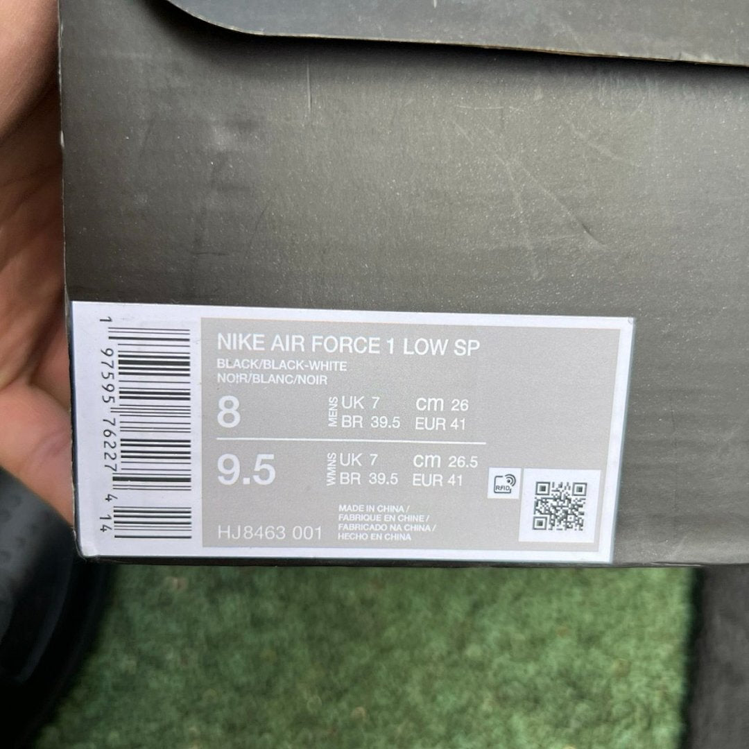 Cactus Plant Flea Market x Nike Air Force 1 Low Black CJ6709-001