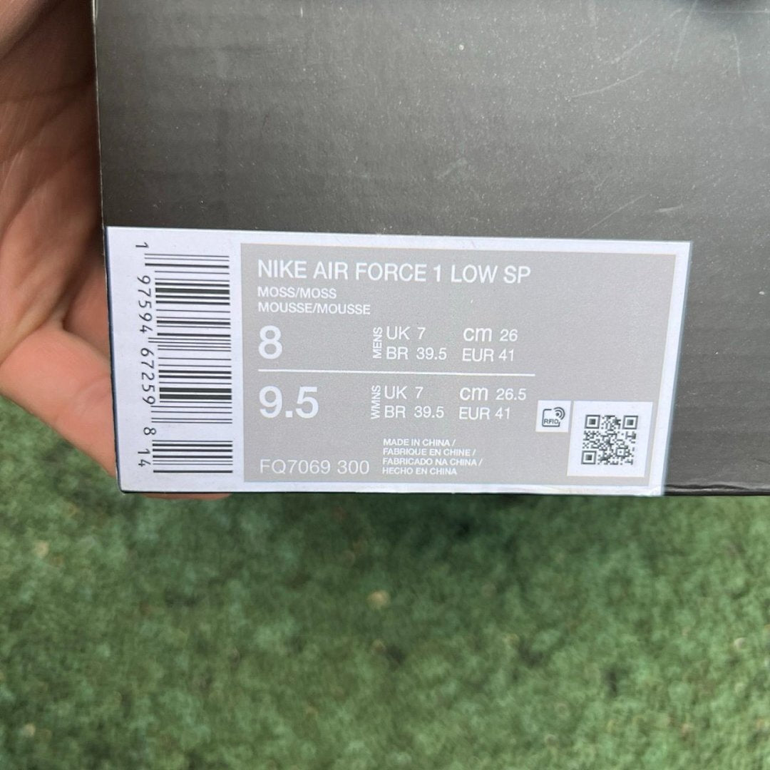 Supreme x Nike Air Force 1 Low Mean Green CU9225-300