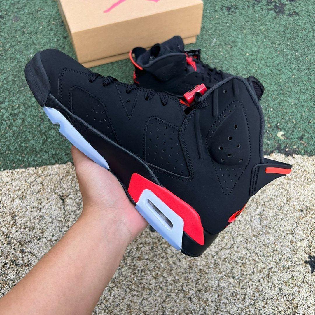 Air Jordan 6 Retro Infrared Black 384664-060