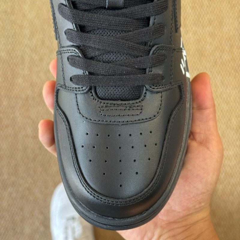 Off-White Out Of Office 'FOR WALKING' Low Top Sneakers Black