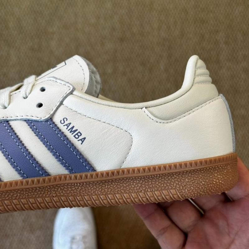 Adidas Samba OG Wonder White Blue Dawn Gum IE7015