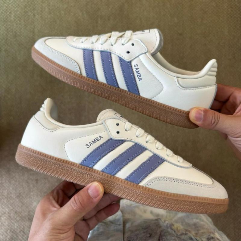 Adidas Samba OG Wonder White Blue Dawn Gum IE7015