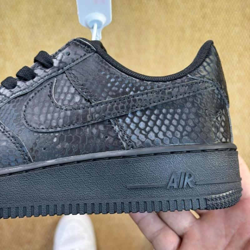 Nike Air Force 1 Low '07 Black Python CW2646-001