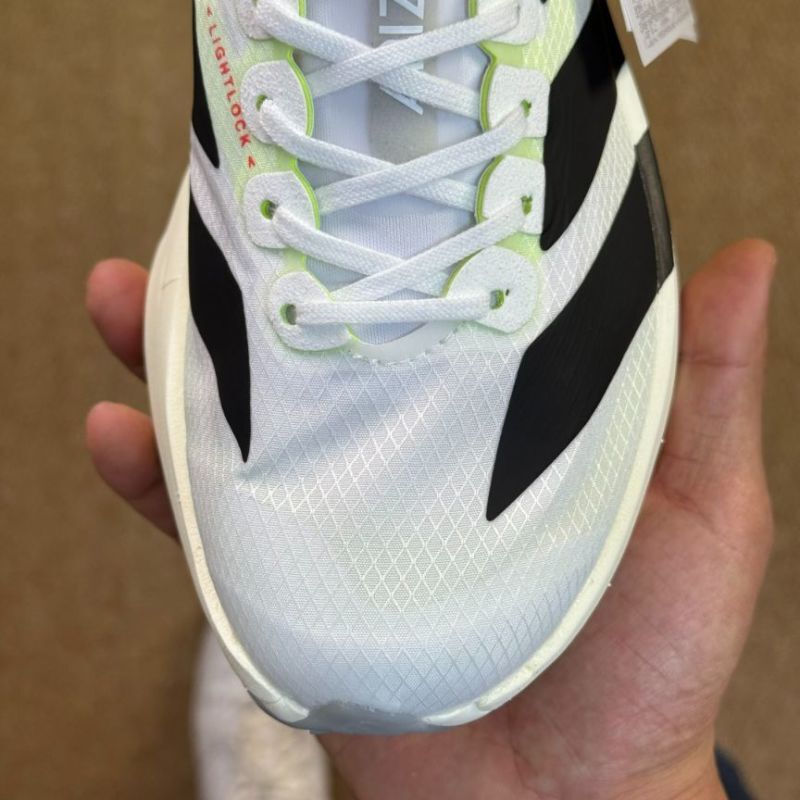 Adidas Adizero Adios Pro 3 Running Shoes White Core Black Lucid Lemon HQ3511