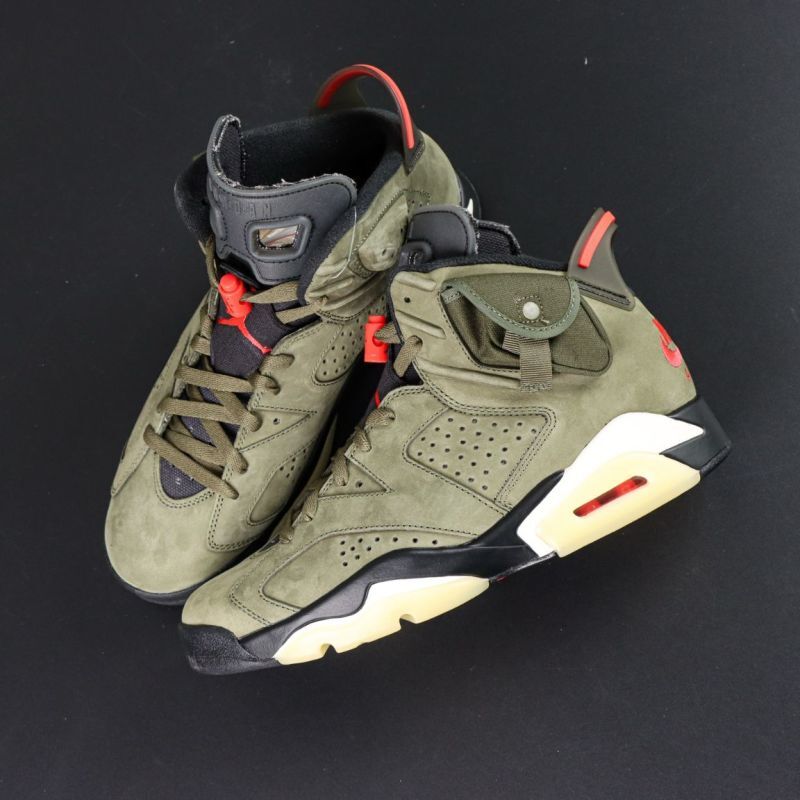 Air Jordan 6 Retro Travis Scott Medium Olive CN1084-200