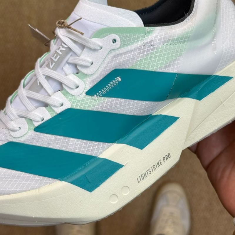 Adidas Adizero Adios Pro 3 Running Shoes Cloud White / Core Black / Aqua GX6669