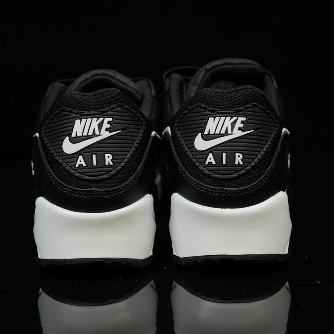 Nike Air Max 90 Leather Black White 302519-001