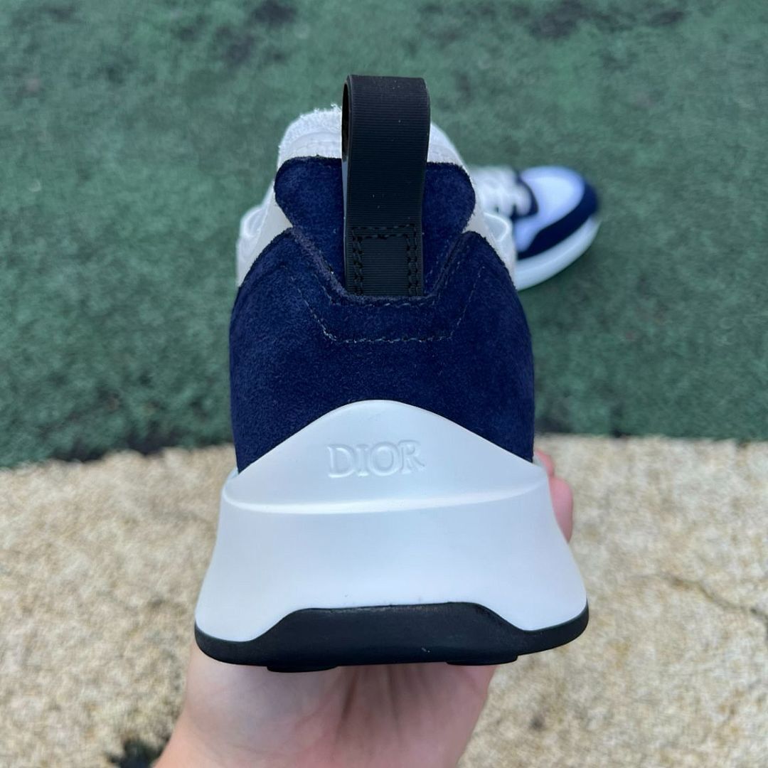 Dior B30 Sneaker Navy Blue Technical Fabric and Mesh 3SN279ZRL_H561