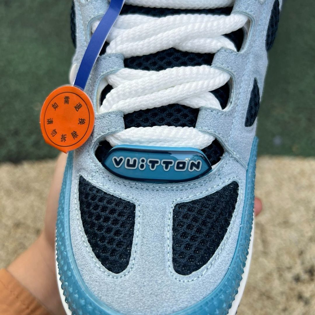 Louis Vuitton LV Trainer Sneaker Blue Galaxy