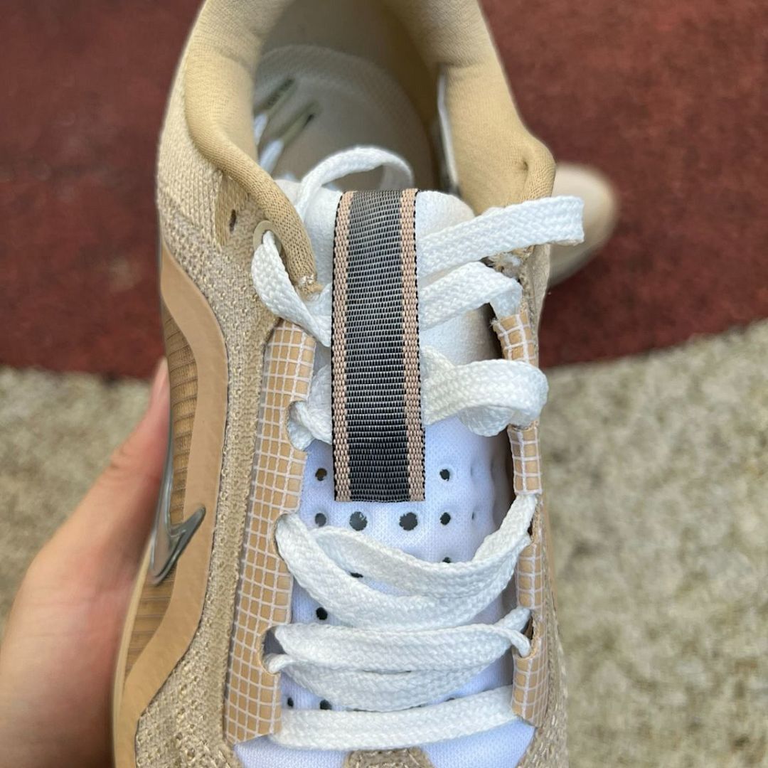 Nike V2K Run Light Orewood Brown Metallic Silver Lifestyle Running Sneakers FB8826-101