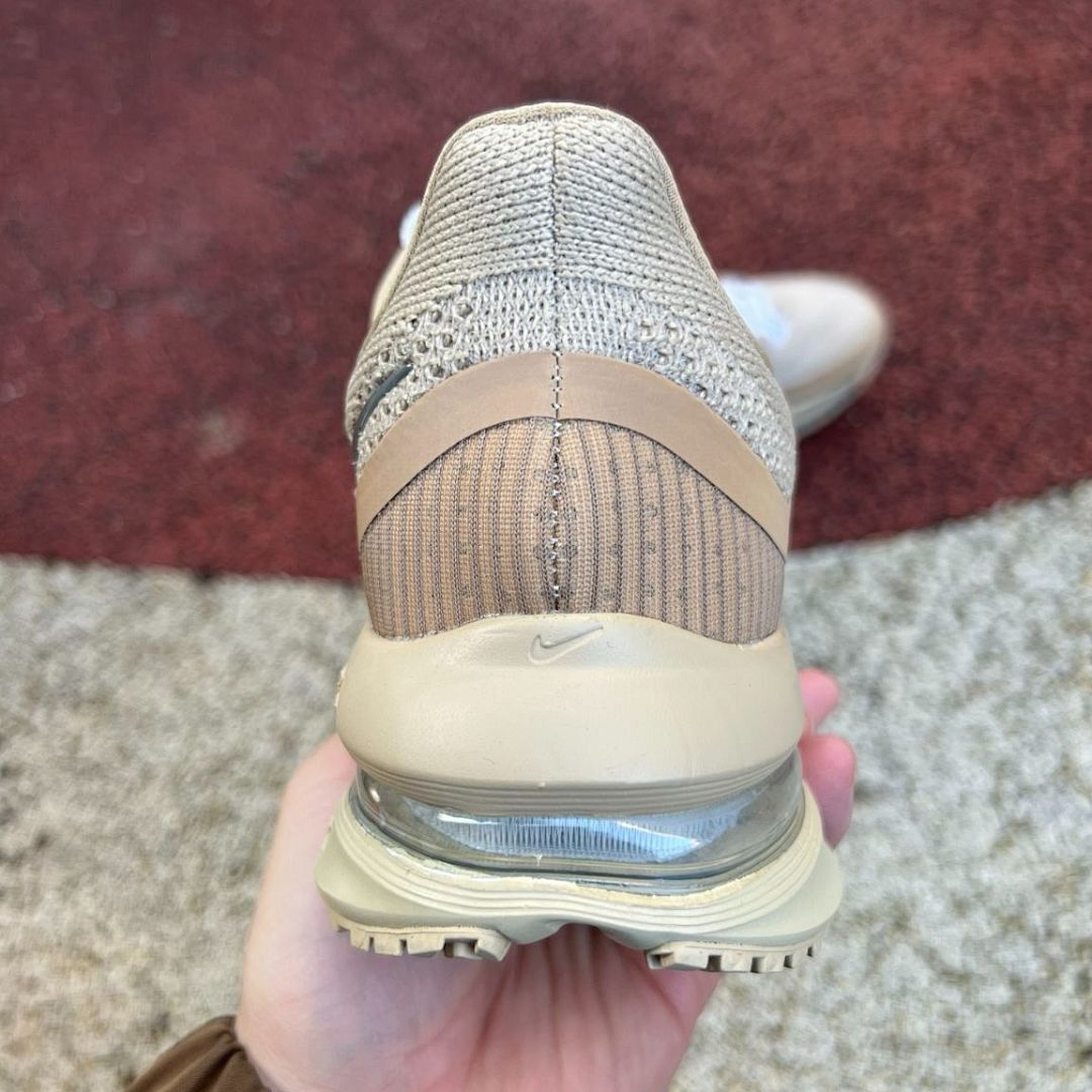 Nike V2K Run Light Orewood Brown Metallic Silver Lifestyle Running Sneakers FB8826-101