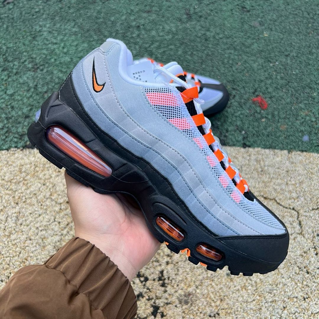 Nike Air Max 95 Total Orange Grey Black