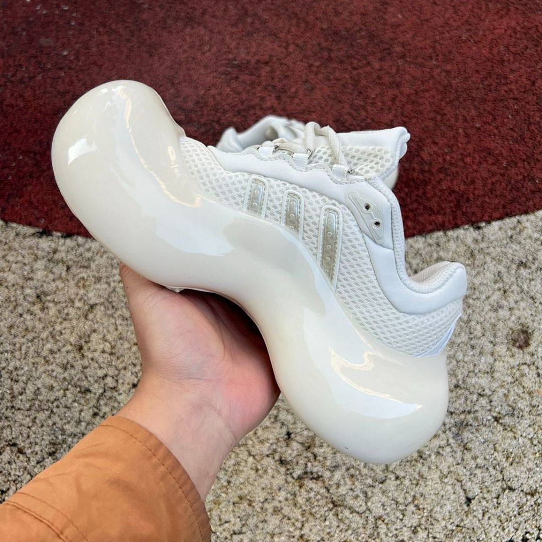 Adidas AdiFOM TRXN Shoes Cloud White IG7453 Unisex Lifestyle Sneakers Chunky Bubble Sole Trainers