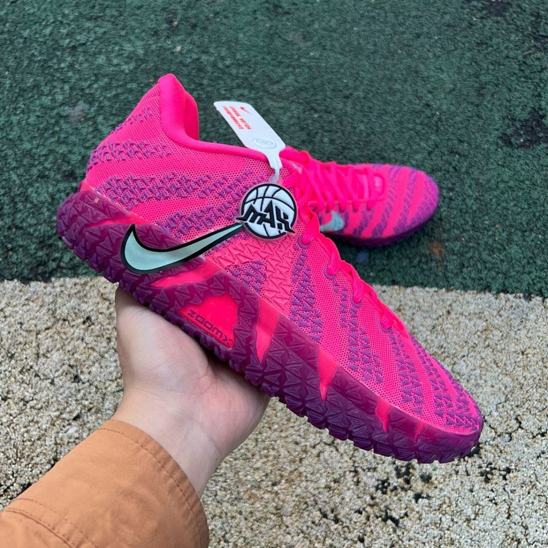 Nike ZoomX Multi-Surface Performance Training Shoes - Fuchsia Blast / Luminous Green / Purple