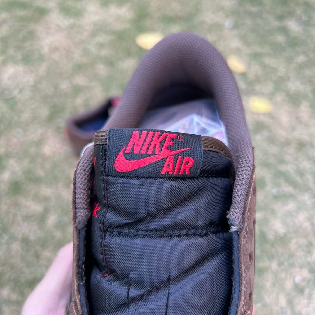 Travis Scott Air Jordan 1 Low Black Dark Mocha Reverse Swoosh