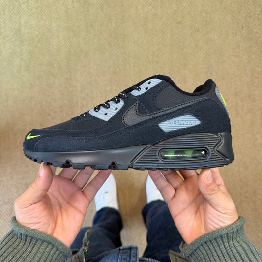 Nike Air Max 90 Dark Smoke Grey Volt Black CT1028-001
