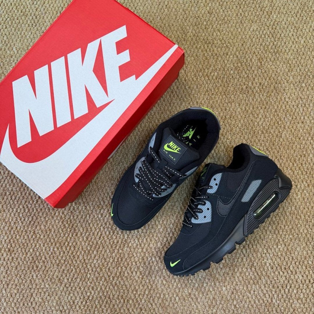 Nike Air Max 90 Dark Smoke Grey Volt Black CT1028-001