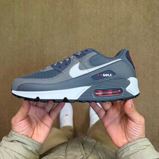 Nike Air Max 90 Men's Lifestyle Running Shoes Anthracite Cool Grey Infrared DM0029-003