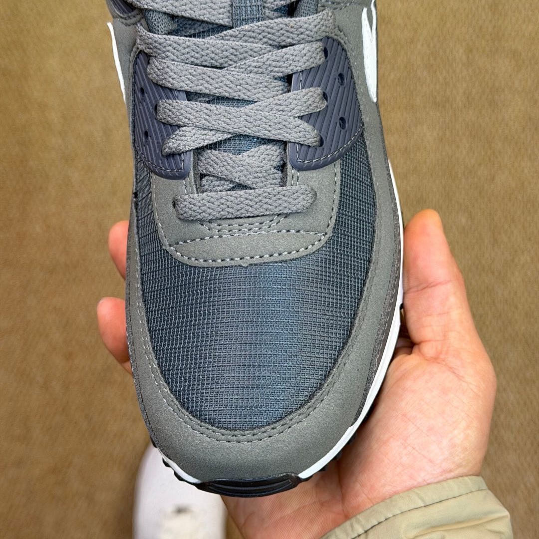 Nike Air Max 90 Men's Lifestyle Running Shoes Anthracite Cool Grey Infrared DM0029-003