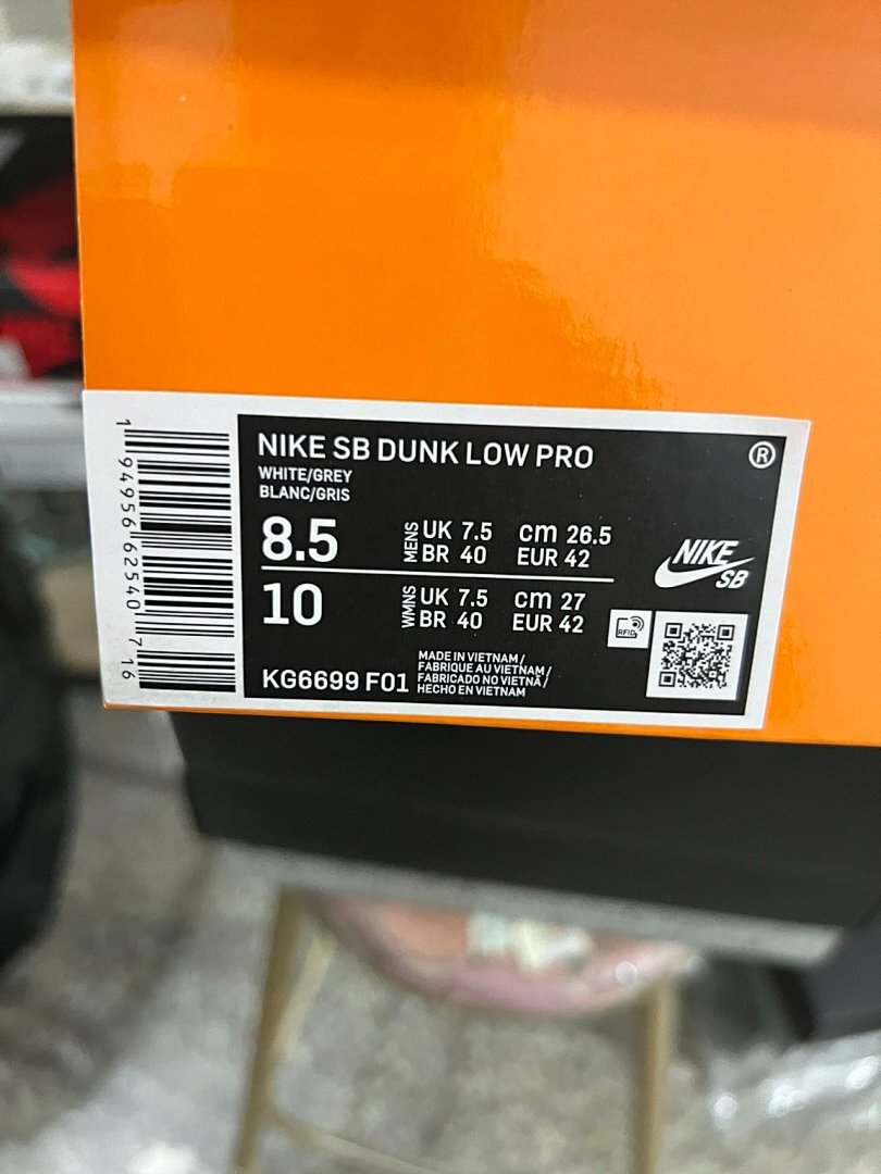 Louis Vuitton Nike Dunk Low Virgil Monogram Navy Cream Sneakers NI40