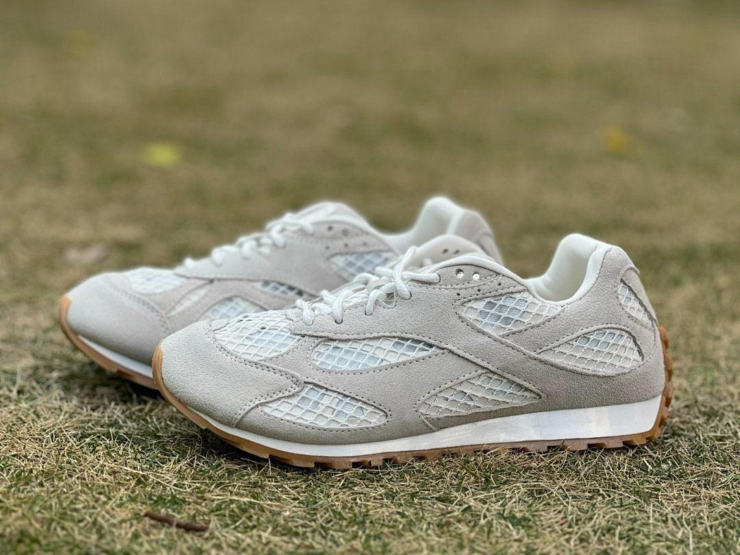 Reebok Premier Road Modern H06279 Stucco Light Grey White Gum Sole Running Lifestyle Sneakers