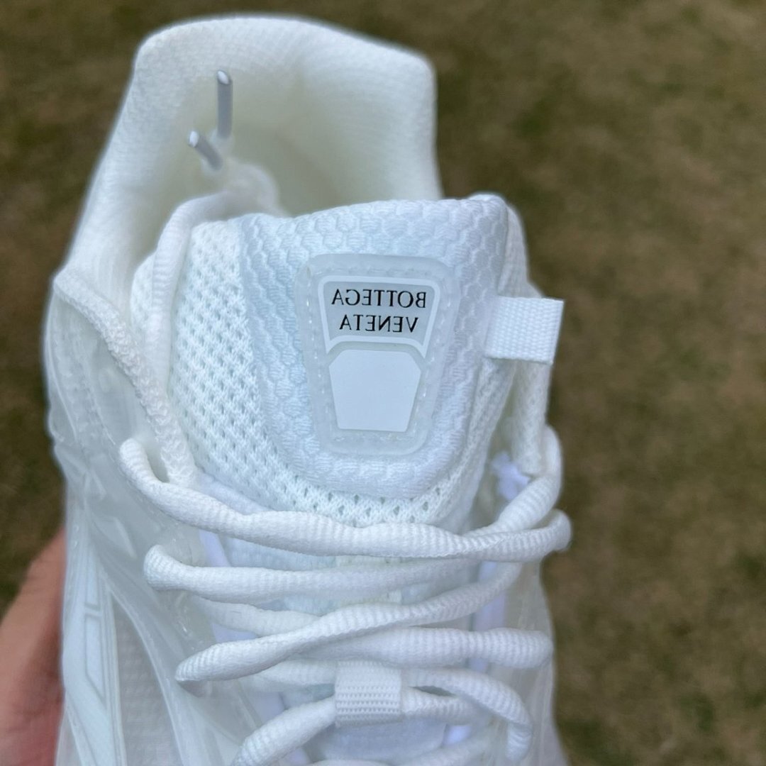 Bottega Veneta Orbit Mesh Technical Sneakers White Translucent 740700V2Q309000