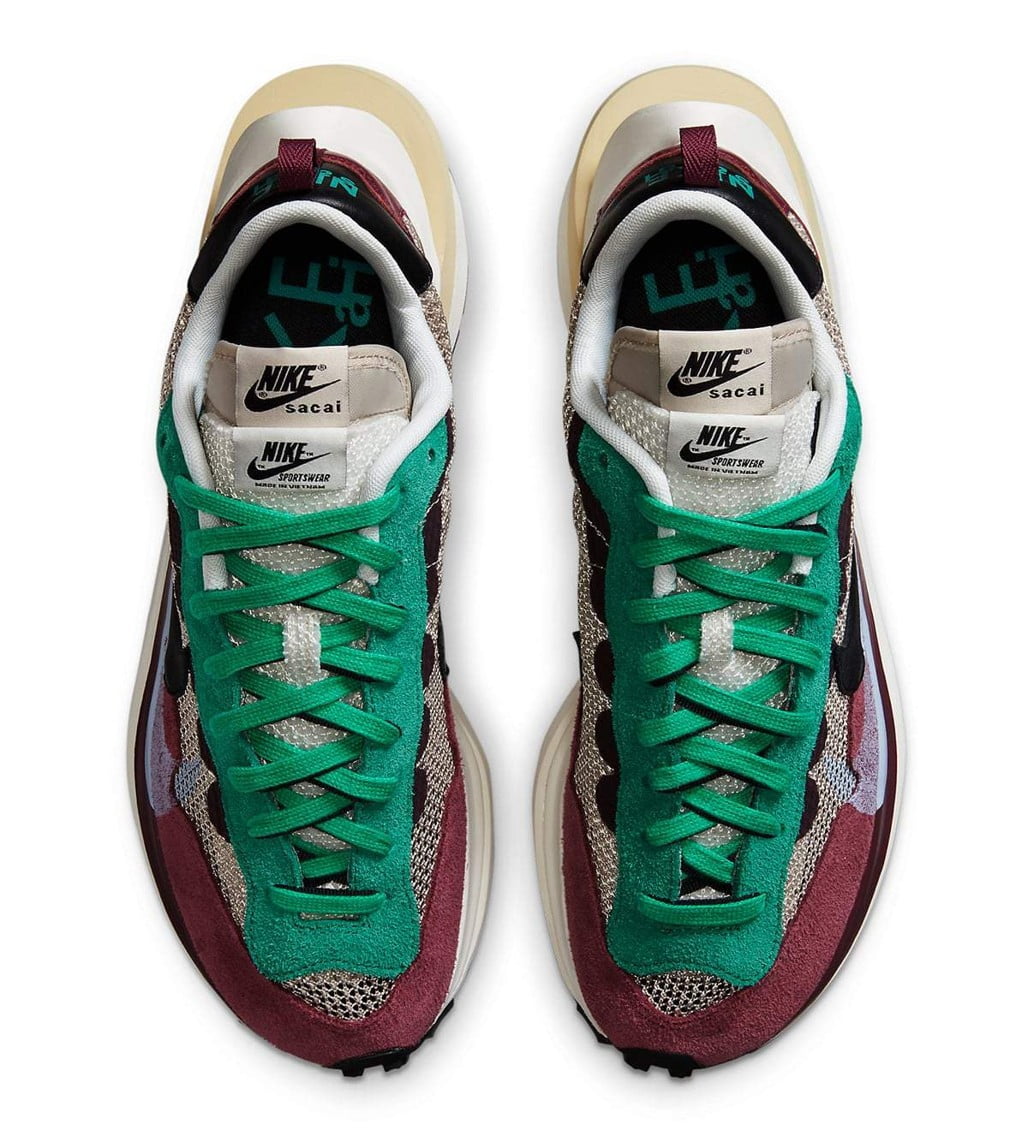 Sacai X Nike Vaporwaffle Red Green