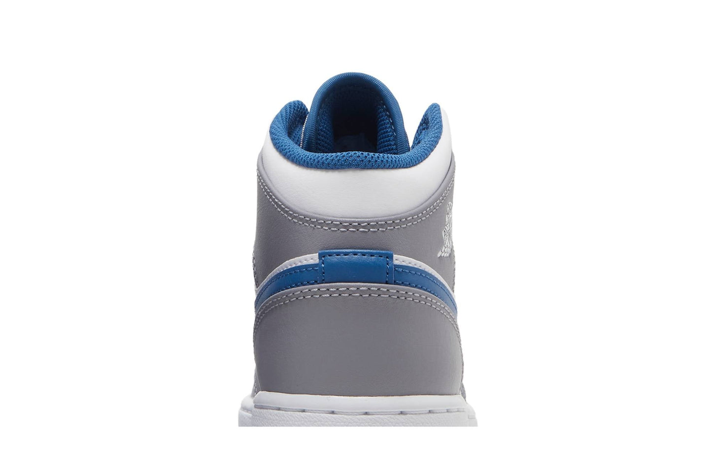 ( Grade School ) Air Jordan 1 Mid 'Cement True Blue' DQ8423-014