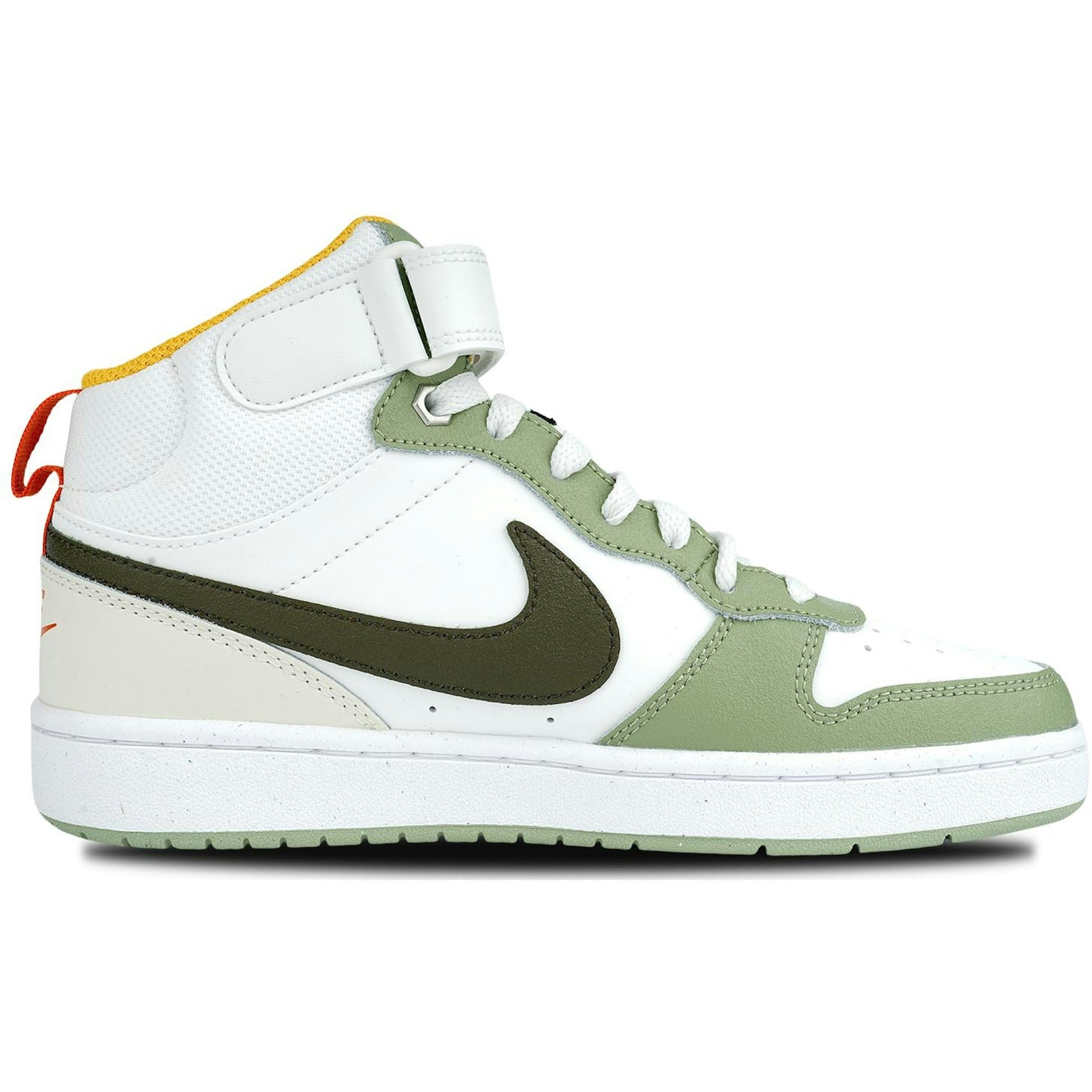( Youth ) Nike Court Borough Mid 2 Shoes 'Off White Green' FV3649-171
