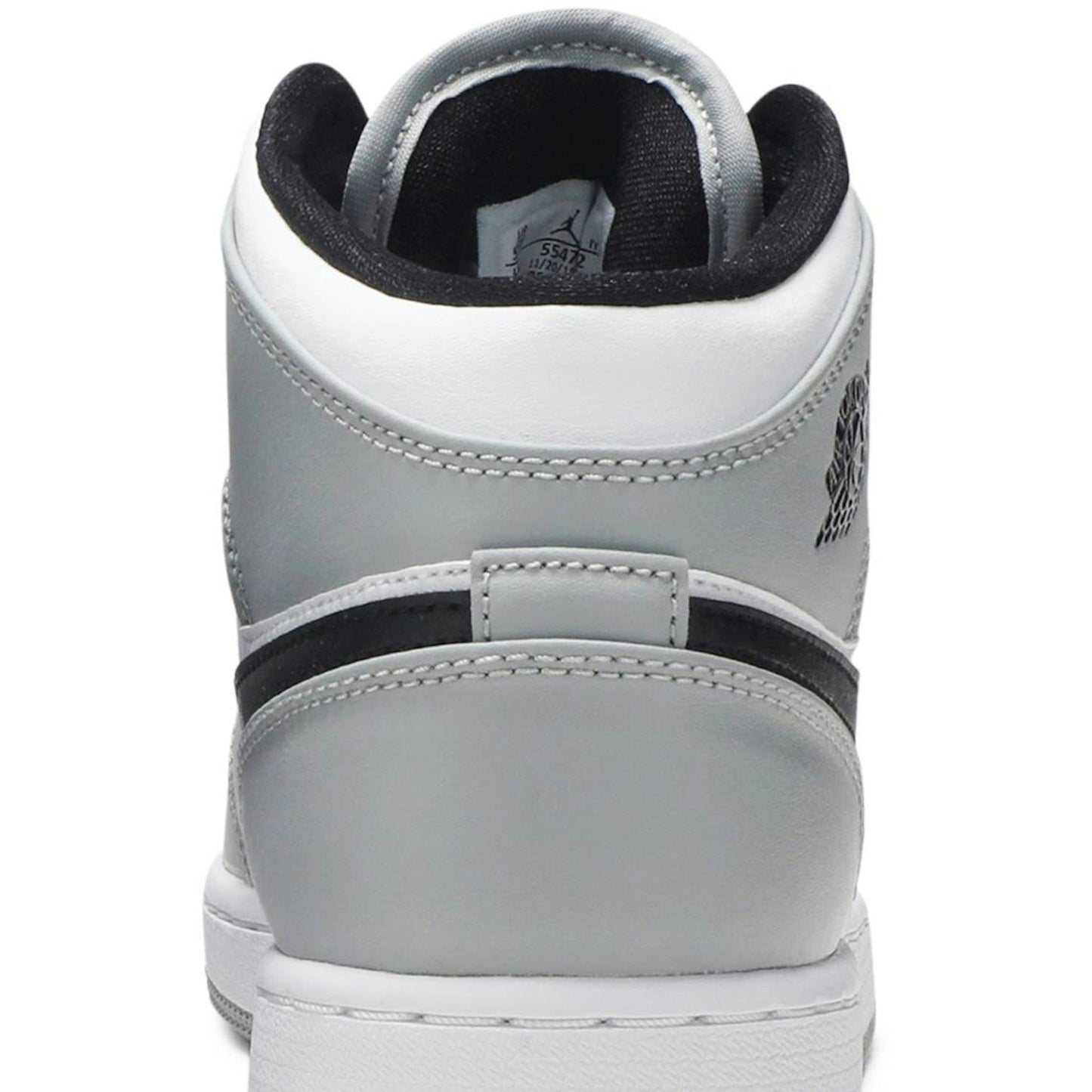 ( Grade School ) Air Jordan 1 Mid 'Light Smoke Grey' 554725-092