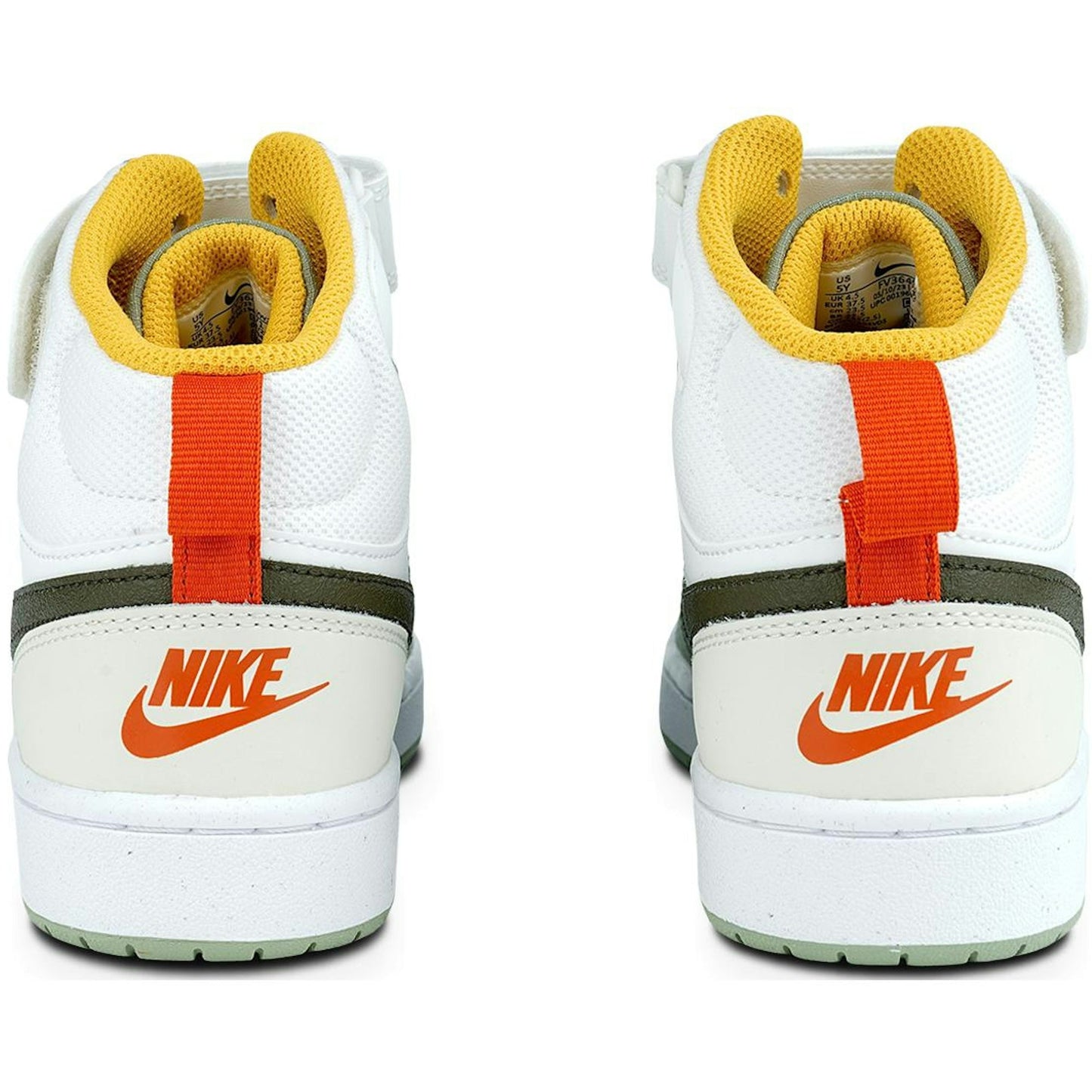 ( Youth ) Nike Court Borough Mid 2 Shoes 'Off White Green' FV3649-171