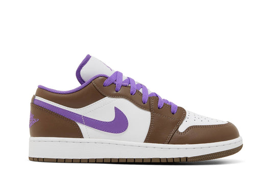 ( Grade School ) Air Jordan 1 Low Purple Mocha 553560-215