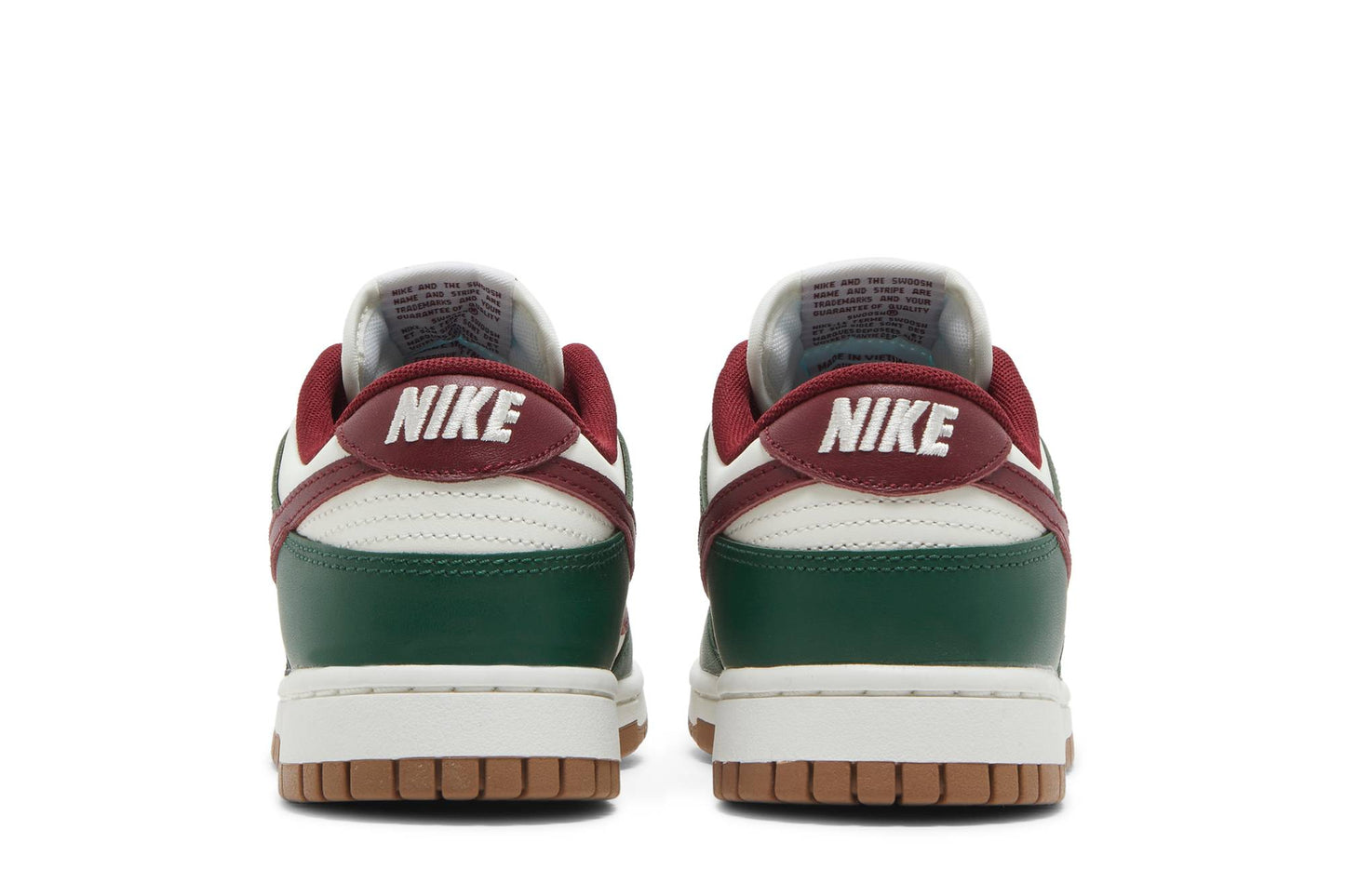 Nike Dunk Low Gorge Green Team Red FB7160-161