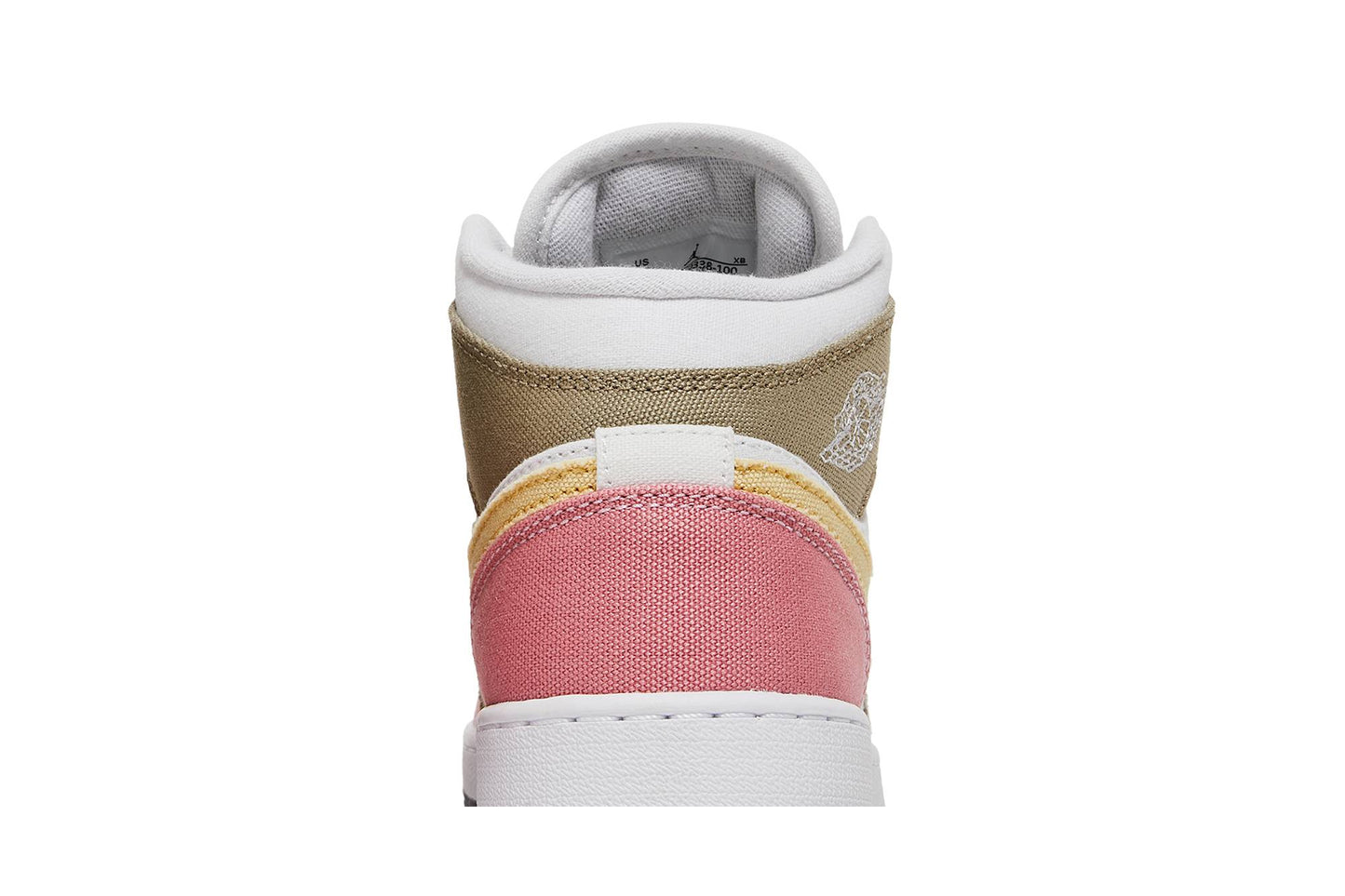( Grade School ) Air Jordan 1 Mid 'Pastel Grind' DJ0338-100