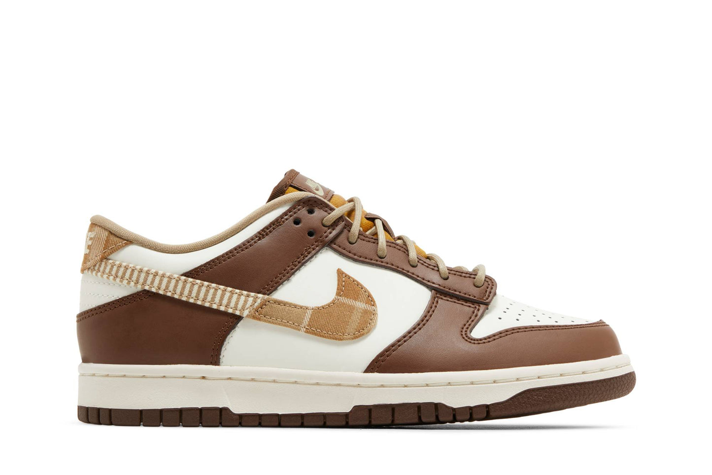 ( Youth ) Nike Dunk Low 'Plaid Brown' FV3653-191
