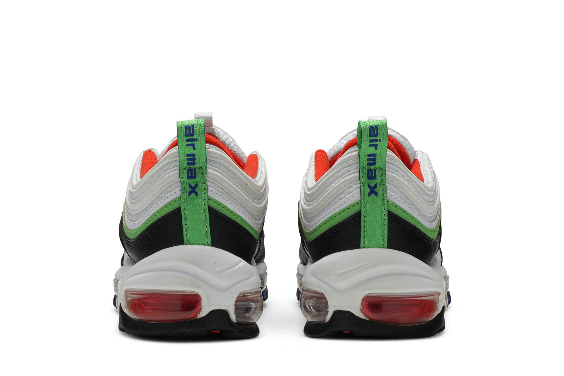 ( Youth ) Nike Air Max 97 White Royal Green Nebula 921522-105
